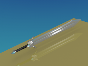 longsword 3D मॉडल