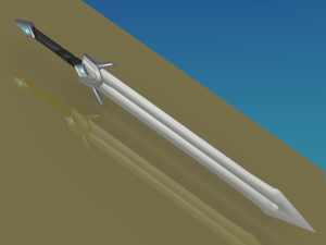 longsword 3D मॉडल