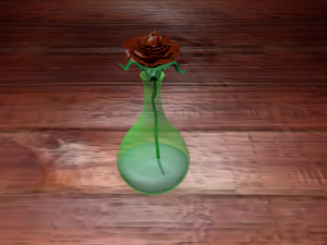 rose flower 3D Modell