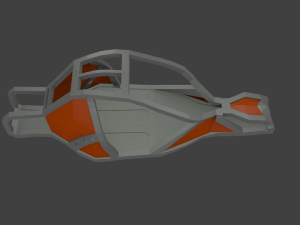 buggy body 3Dモデル