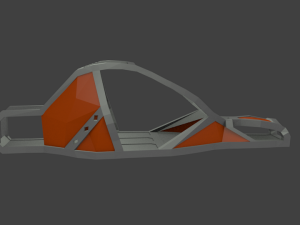 buggy body 3Dモデル