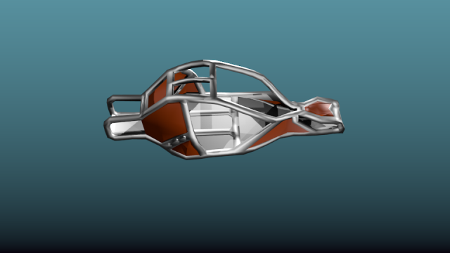buggy body 3Dモデル .c4d .max .obj .3ds .fbx .stl .blend 