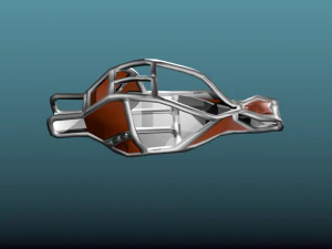 buggy lichaam 3D Model
