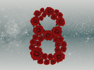card on march 8 Modello di stampa 3D