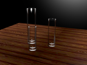 the set of 3 simplel vases 3D 모델