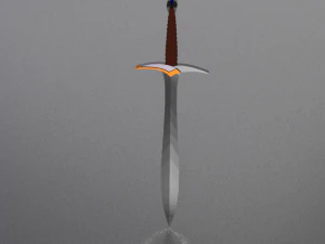 elven sword 3D Model