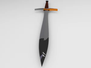 elven sword 3D Model
