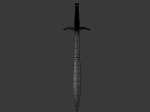 elven sword 3D Model
