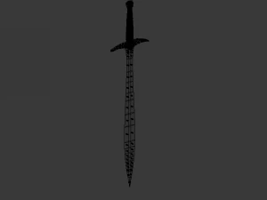 elven sword 3D Model
