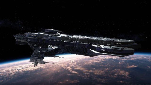paladin battleship 3D 模型 .c4d .max .obj .3ds .fbx .stl .blend 