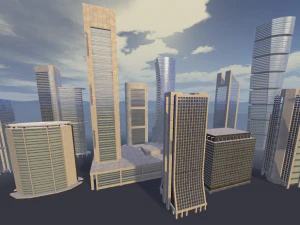 建筑包 1 3D 模型