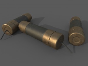homemade grenade 3D Model