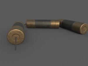 homemade grenade 3Dモデル