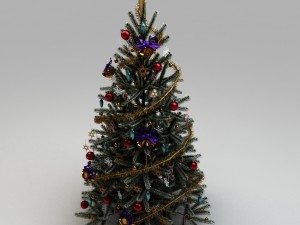 christmas tree 3D-Modell