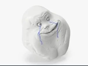 forever alone 3D Model