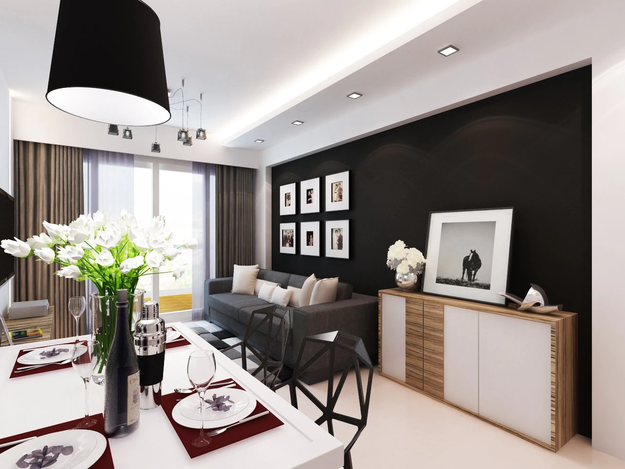 living 3D Model .c4d .max .obj .3ds .fbx .stl .blend