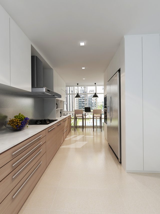 kitchen 4 Modelo 3D .c4d .max .obj .3ds .fbx .stl .blend 