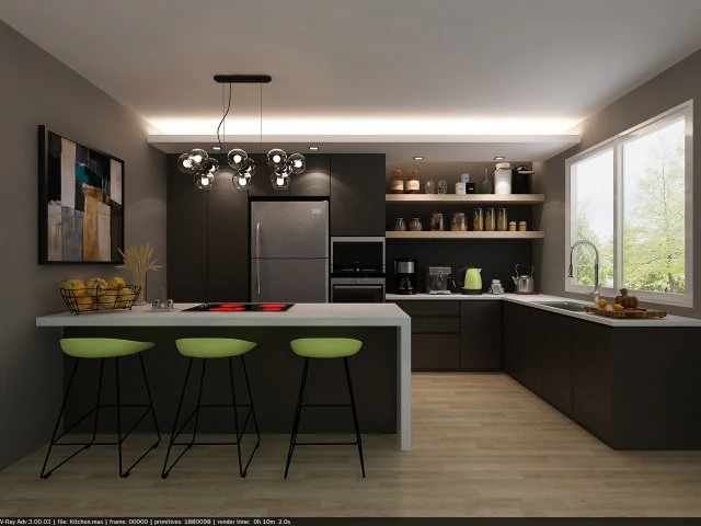 रसोई संग्रह 3D मॉडल .c4d .max .obj .3ds .fbx .stl .blend 