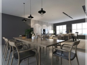 dining room Modello 3D