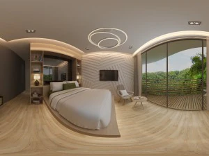 hotel room 3D Model
