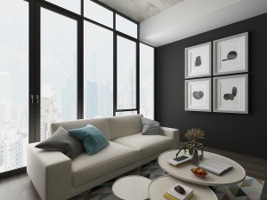 living 3D 모델