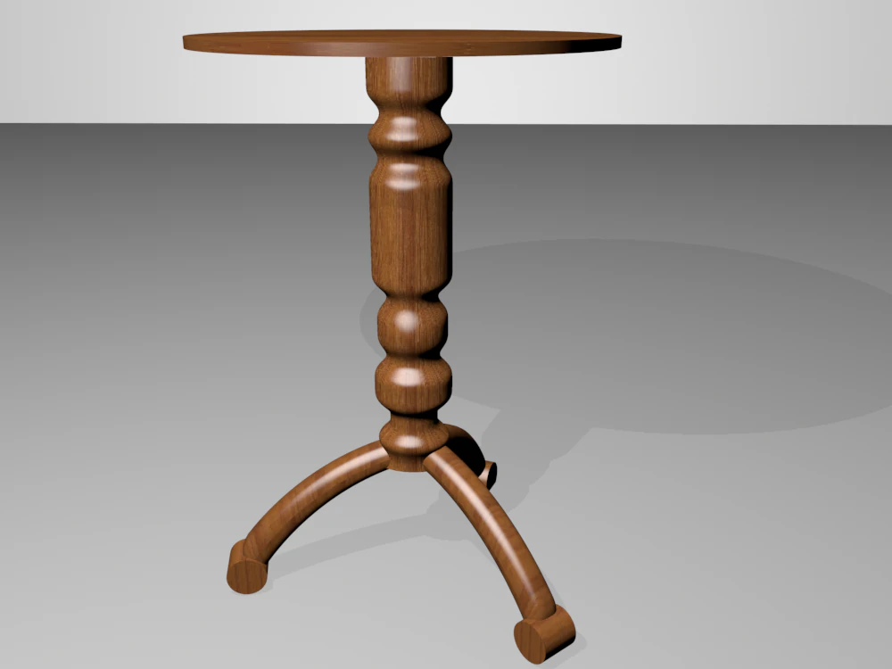 table 3D Model .c4d .max .obj .3ds .fbx .stl .blend 
