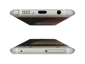 samsung galaxy note 7 gold 3D Model