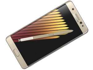 samsung galaxy note 7 gold 3D Model
