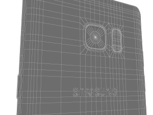 samsung galaxy note 7 gold 3D Model