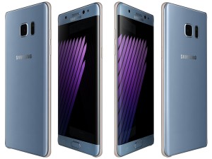 samsung galaxy note 7 blue Modelo 3D