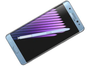 samsung galaxy note 7 blue 3D Model