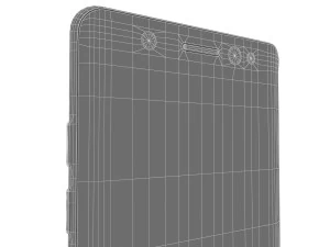samsung galaxy note 7 blue 3D Model