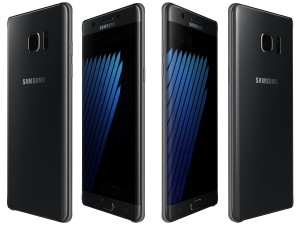 samsung galaxy note 7 black Model 3D