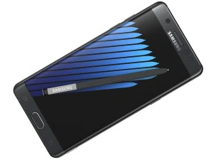 samsung galaxy note 7 black 3D Model