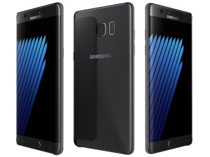 samsung galaxy note 7 all colors 3D Model