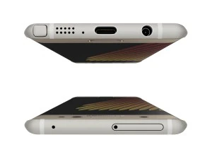 samsung galaxy note 7 all colors 3D Model
