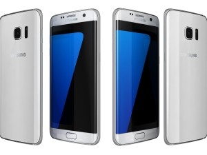 samsung galaxy s7 edge white Modèle 3D