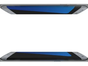 samsung galaxy s7 edge silver 3D Model