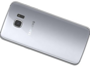 samsung galaxy s7 edge silver 3D 모델