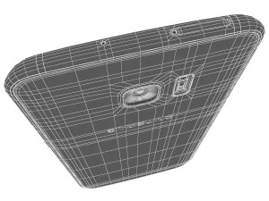 samsung galaxy s7 edge silver 3D Model