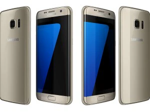 samsung galaxy s7 edge all colors 3D Model