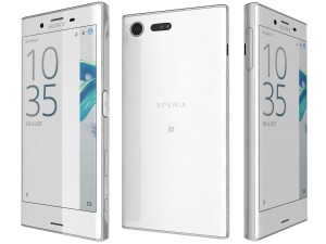 sony xperia x compact white 3D Model
