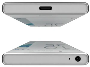 sony xperia x compact white 3D Model