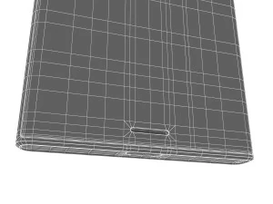 sony xperia x compact white 3D Model