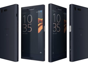 sony xperia x compact universe black 3D-Modell