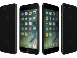 apple iphone 7 plus black Modelo 3D