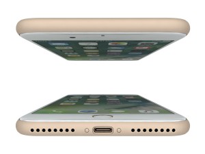 apple iphone 7 plus gold 3D Model