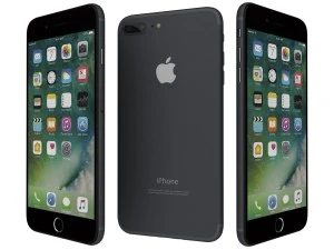apple iphone 7 plus all colors 3D Model