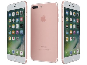apple iphone 7 plus all colors Modello 3D