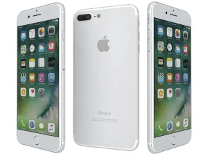 apple iphone 7 plus all colors 3D Model
